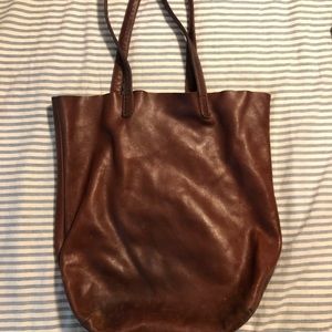Baggu leather tote